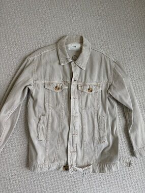 STR Light Beige Denim Jacket